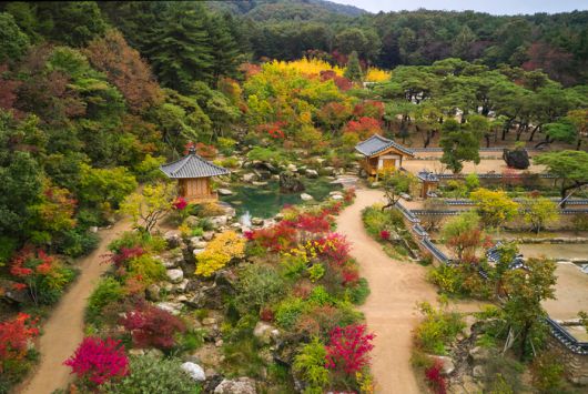 ‘메덩골-가을’ 전경. 사진 | 메덩골정원