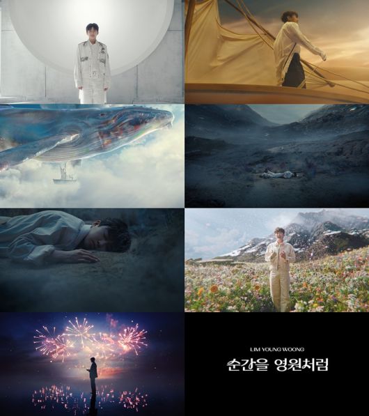 임영웅 ‘순간을 영원처럼’ MV. 사진 | 물고기 뮤직