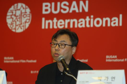 인사말 하는 정한석 부산국제영화제 집행위원장. 사진 | 연합