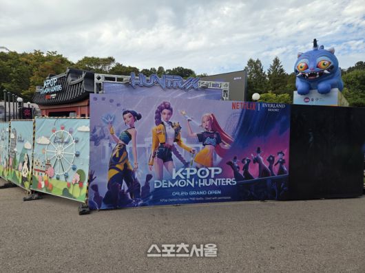 26일 정식 개장을 앞두고 가림막이 설치돼 있는 모습. 용인 | 원성윤 기자 socool@sportsseoul.com