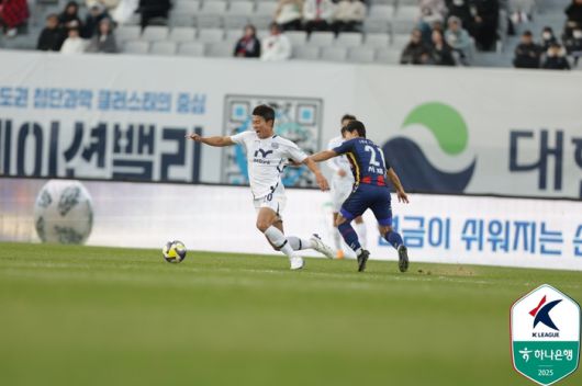 대구 김강산. 사진 | 한국프로축구연맹