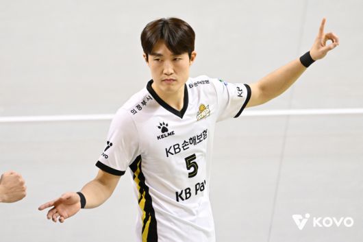 KB손해보험 김도훈. 사진 | 한국배구연맹