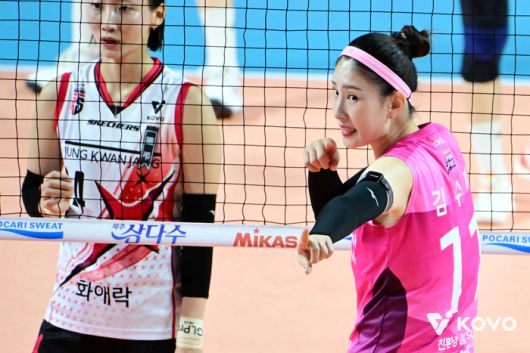 흥국생명 김수지.제공 | 한국배구연맹
