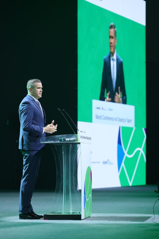 세계도핑방지기구(WADA) 위톨드 반카(가운데) 회장. 사진 | KADA