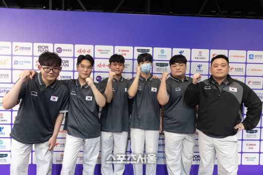 항저우 아시안게임 e스포츠 한국 배틀그라운드 모바일 대표팀이 30일 열린 준결승에서 1위로 결승에 진출했다. 사진 | 공동취재단