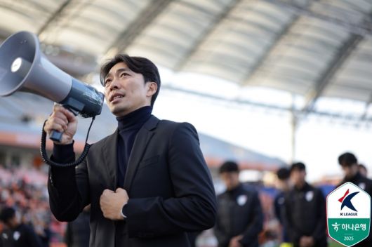 발언하는 변성환 감독.제공 | 한국프로축구연맹