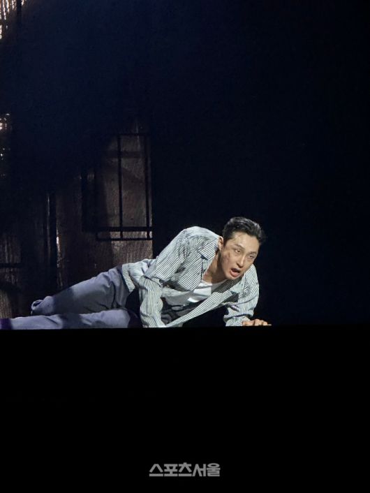 18일 뮤지컬 ‘보니 앤 클라이드’ 프레스콜에서 ‘보니’ 역 배나라가 대표 넘버 ‘지옥을 보여줄게’를 시연하고 있다. 사진 | 표권향 기자 gioia@sportsseoul.com