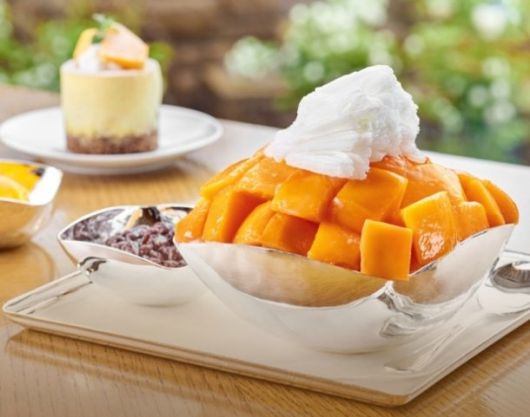 서울 신라호텔 애플망고빙수. 사진 | 호텔신라