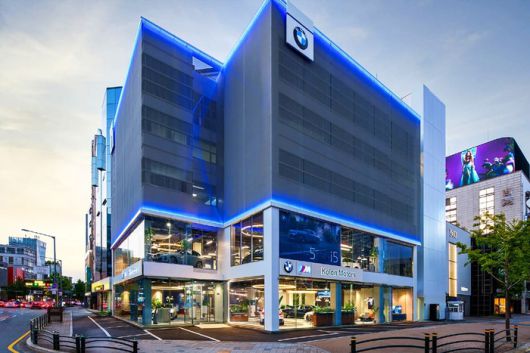 코오롱 모터스 BMW 강남 전시장 전경. 사진 | BMW그룹코리아