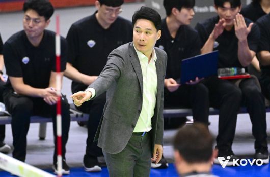현대건설 강성형 감독.제공 | 한국배구연맹