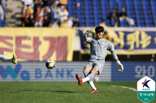 광주 골키퍼 김경민.제공 | 한국프로축구연맹