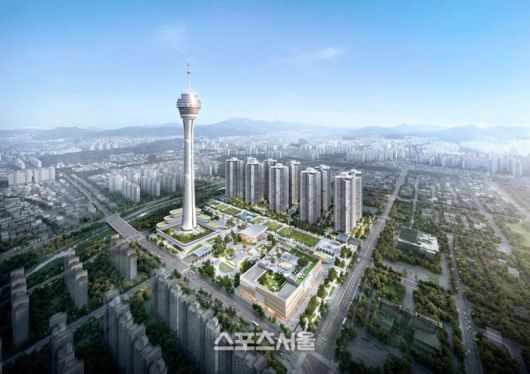 자광타워 조감도.