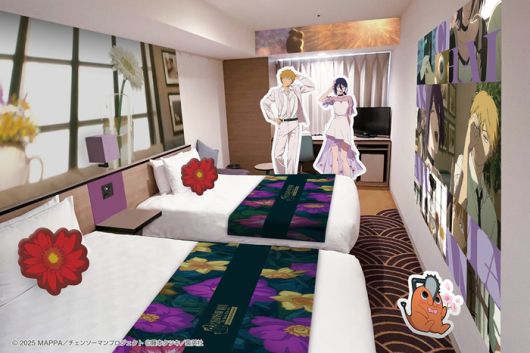 프리미엄 호텔 브랜드 프린스호텔은 도쿄 이케부쿠로의 ‘썬샤인 시티 프린스호텔’에서 인기 애니메이션 ‘체인소맨’과 협업한 대규모 콜라보레이션 프로모션을 진행한다고 밝혔다. 사진 | 프린스호텔