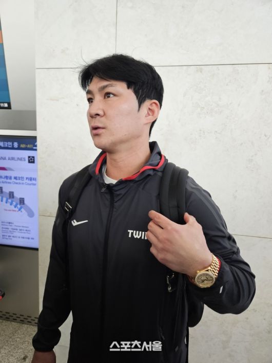 지난해 오지환의 모습. 왼 손목에 롤렉스가 있다. 사진 | 김동영 기자 raining99@sportsseoul.com