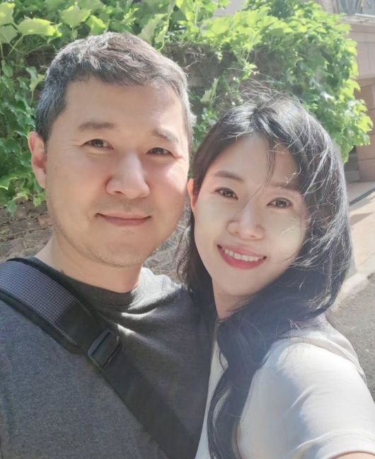 최재호-故 선은혜 성우 부부.  故 선은혜 SNS.