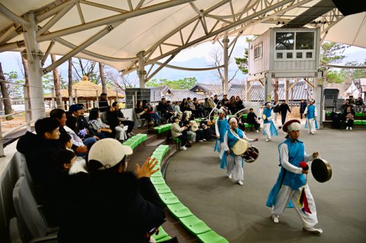 동지 민속체험 행사 모습.  사진|속초시청