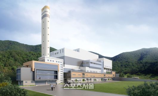 중원구 상대원동 노후 소각장 대체 소각시설(500t) 건립 조감도. 제공=성남시