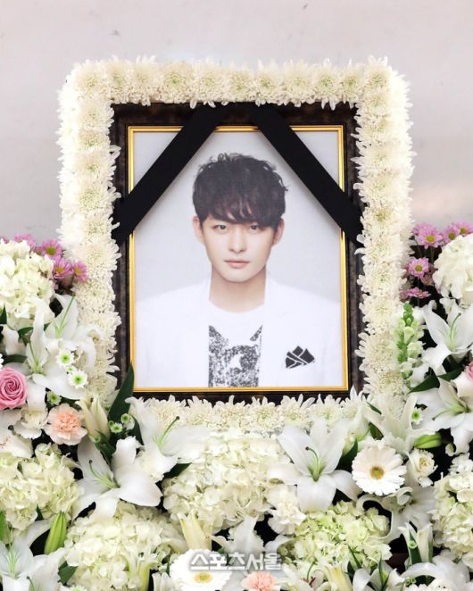 故 배우 전태수 빈소. 공동취재단.