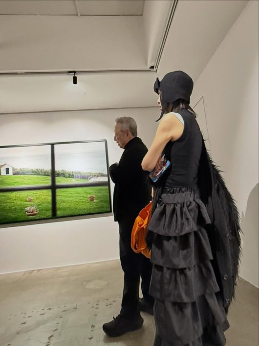 황신혜, 박용만. 사진ㅣ황신혜 SNS