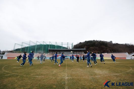 2024년 1월 순천팔마종합운동장 모습 / 사진=한국프로축구연맹 제공