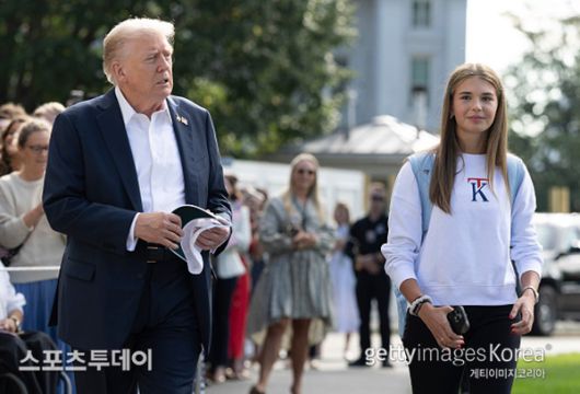 트럼프 대통령-카이 트럼프 / 사진=Gettyimages 제공