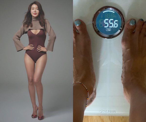연재 OSEN `★SHOT!` | 안선영, 11kg 감량 후 55kg 몸무게 유지 인증 ...