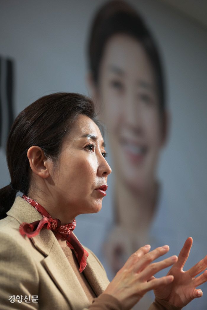 나경원 국민의힘 서울시장 예비후보 / 우철훈 기자