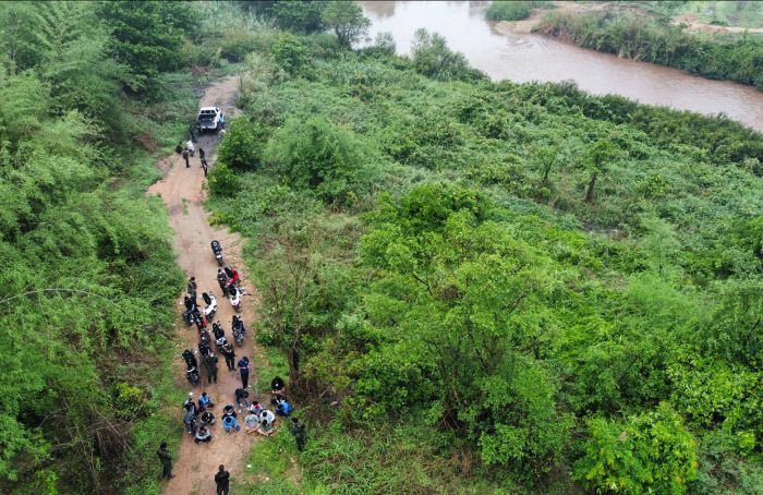 태국군이 국경지역에서 불법 이주민을 단속하고 있다. AFP연합뉴스