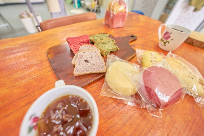 지역 농산물로 빵을 만드는 비건베이커리도 함양의 명물이 됐다.