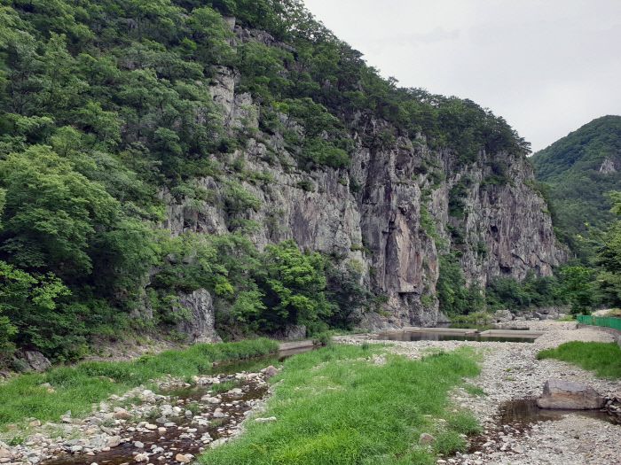 ‘영덕 옥계 침수정 일원’ 중 학소대. 문화재청 제공