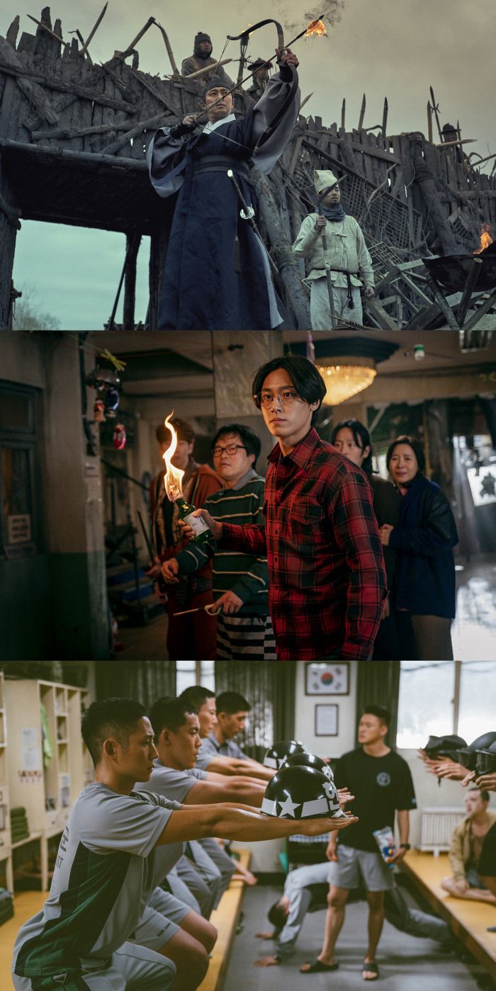 위부터 '킹덤', '스위트홈', 'D.P.'/ 넷플릭스 제공