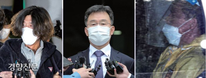 왼쪽부터 남욱 변호사, 김만배 전 머니투데이 기자, 유동규 전 성남도시개발공사 기획본부장 / 연합뉴스·경향신문 자료사진
