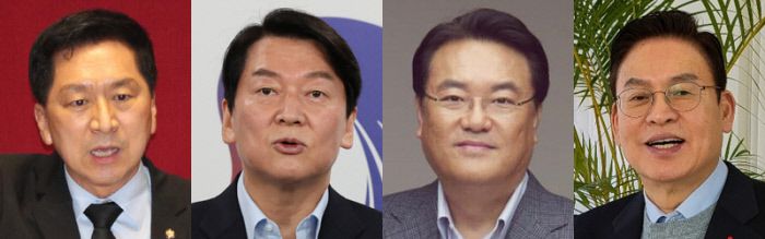 김기현, 안철수, 정진석, 정우택