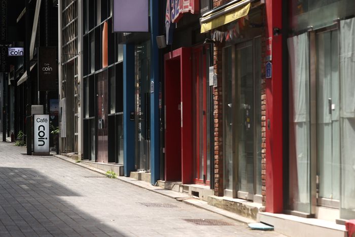 서울 시내 폐업한 상점 모습. 연합뉴스.