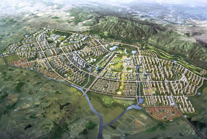 내포신도시 조감도 모습. ｜ 충남도 제공