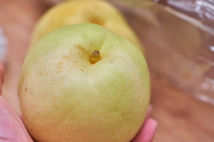 과즙이 풍부하고 달곰한 신품종 배 그린시스.