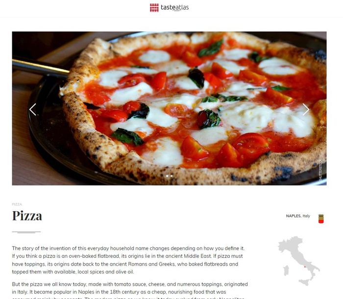 피자에 대한 설명