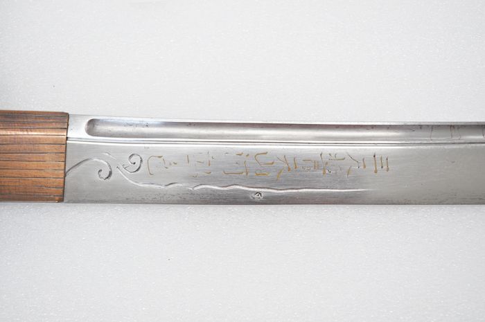 국보로 지정 예고된 ‘이순신 장도’에 충무공 이순신이 지은 시와 무늬가 새겨져 있다. 문화재청 제공