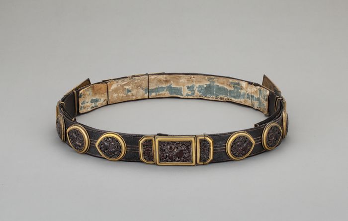 이순신 장군의 유물로 보물로 지정돼 있는 ‘요대’. 문화재청 제공