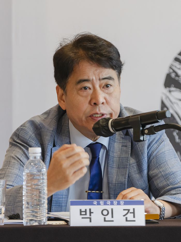 박인건 신임 국립극장장. 국립극장 제공