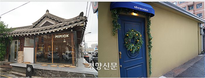 미미옥과 쇼니노(오른쪽)