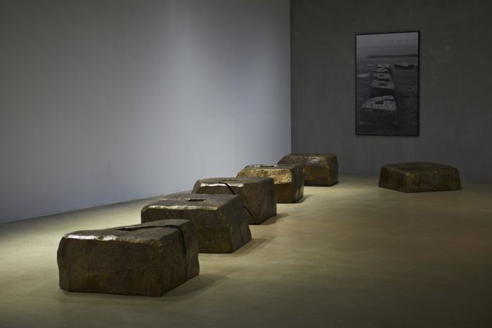 정명택의 둠 시리즈의 설치 모습. 아트스페이스3 제공