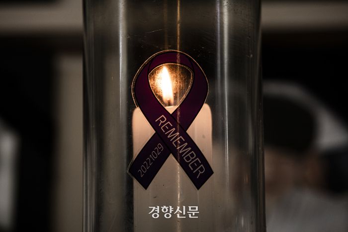 2023.10.22 서울광장에 마련된 10.29 이태원 참사 합동 분향소.  권도현 기자