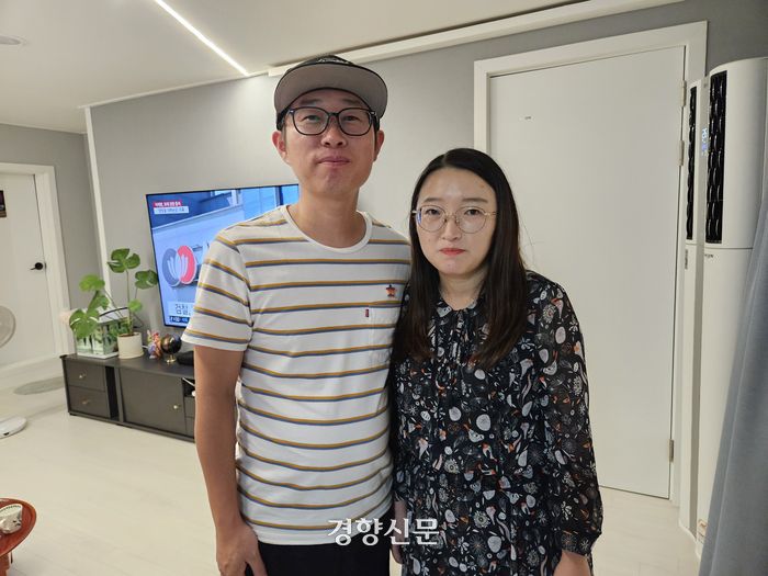 함일송씨와 부인 마군령씨. 김송이 기자