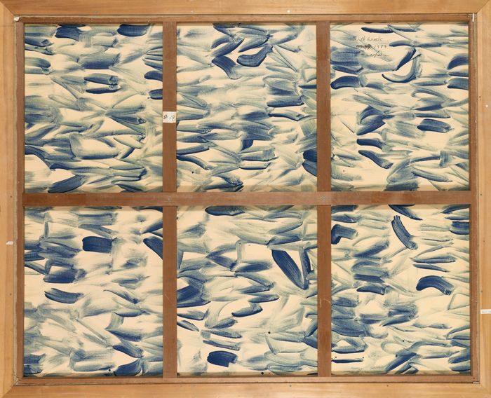 이우환 바람과 함께 뒷면 . 케이옥션 제공