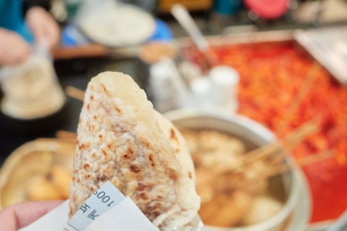 청주시장에 간다면 맛봐야 할 호떡.