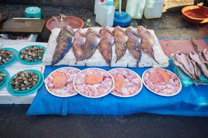시장엔 미거지 알이 흔했지만, 알배기는 별미나 미식이 아니다.