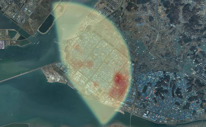 스캐닝 라이다 분석. 경기도 제공