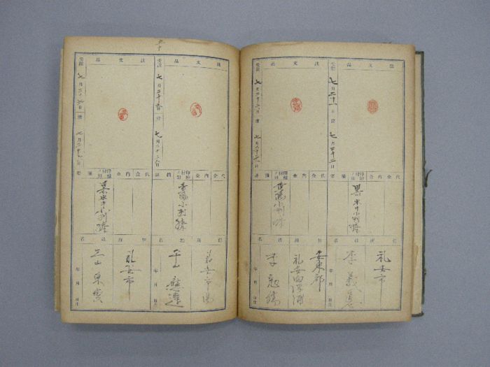 1910년대 제작된 인판대장. 서울역사박물관 제공