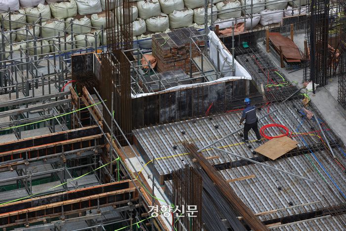 지난달 7일 서울의 한 주택 재개발 현장. 조태형 기자